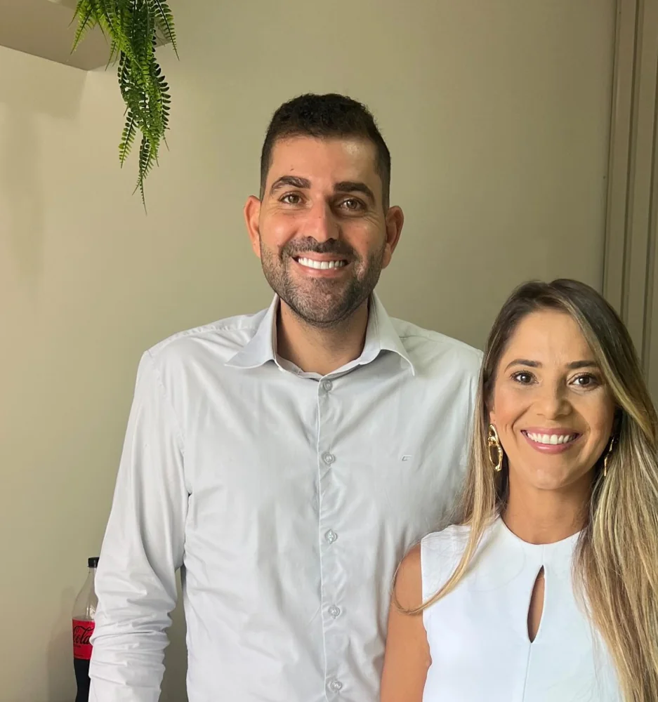 Dr. Maurício Ibrahim na recepção da Divino Sorriso